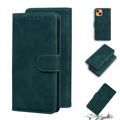 Skin Feel Pure Color Horizontal Flip Leather Case with Holder & Card Slots & Wallet, For iPhone 13 mini, For iPhone 13, For iPhone 13 Pro, For iPhone 13 Pro Max