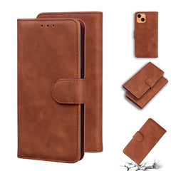 Skin Feel Pure Color Horizontal Flip Leather Case with Holder & Card Slots & Wallet, For iPhone 13 mini, For iPhone 13, For iPhone 13 Pro, For iPhone 13 Pro Max