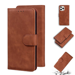 Skin Feel Pure Color Horizontal Flip Leather Case with Holder & Card Slots & Wallet, For iPhone 13 mini, For iPhone 13, For iPhone 13 Pro, For iPhone 13 Pro Max