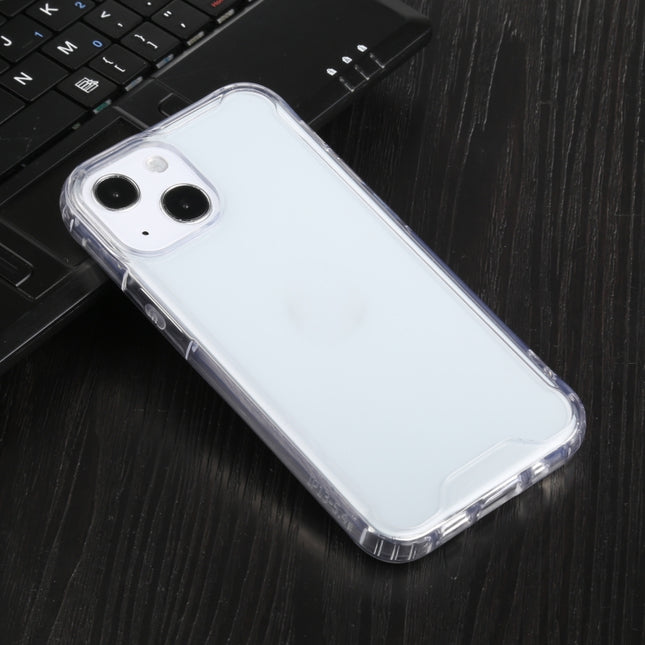 Four-corner Shockproof Transparent TPU + PC Protective Case, For iPhone 13 mini, For iPhone 13, For iPhone 13 Pro, For iPhone 13 Pro Max