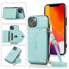 Multifunktionale Cross-Body-Kartentasche aus TPU+PU mit Halter, Kartenfach und Geldbörse, für iPhone 13 mini, für iPhone 13, für iPhone 13 Pro, für iPhone 13 Pro Max