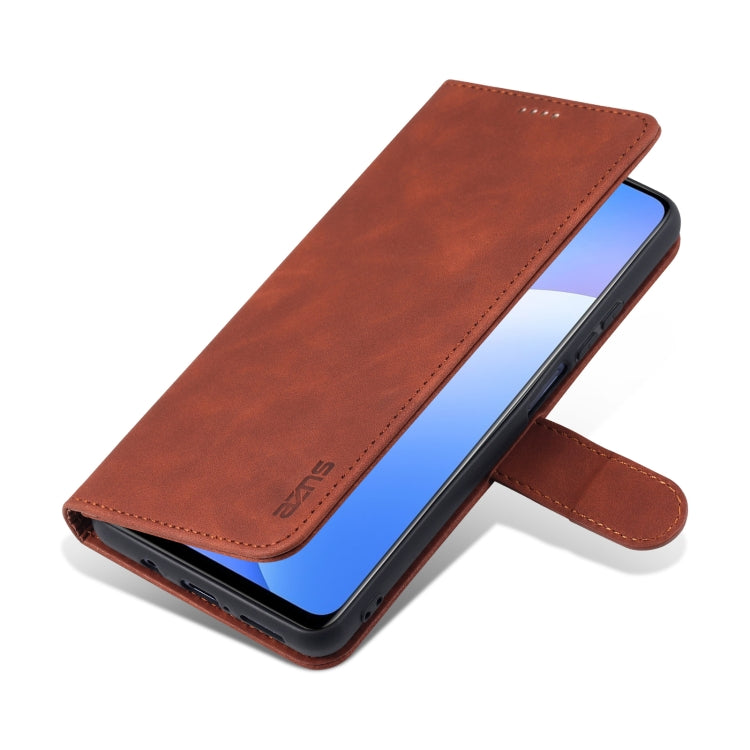 AZNS Skin Feel Calf Texture Horizontal Flip Leather Case with Card Slots & Holder & Wallet, For Xiaomi Redmi Note 9 Pro 5G, For Xiaomi Mi 10T Lite 5G, For Xiaomi Redmi Note 10 Pro 5G, For Xiaomi Poco X3 GT