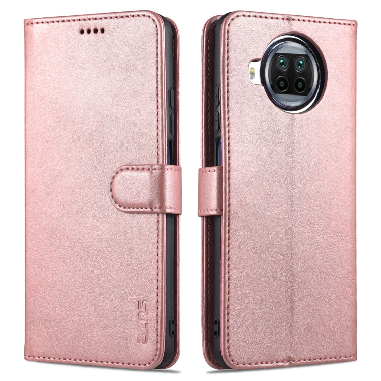 AZNS Skin Feel Calf Texture Horizontal Flip Leather Case with Card Slots & Holder & Wallet, For Xiaomi Redmi Note 9 Pro 5G, For Xiaomi Mi 10T Lite 5G, For Xiaomi Redmi Note 10 Pro 5G, For Xiaomi Poco X3 GT