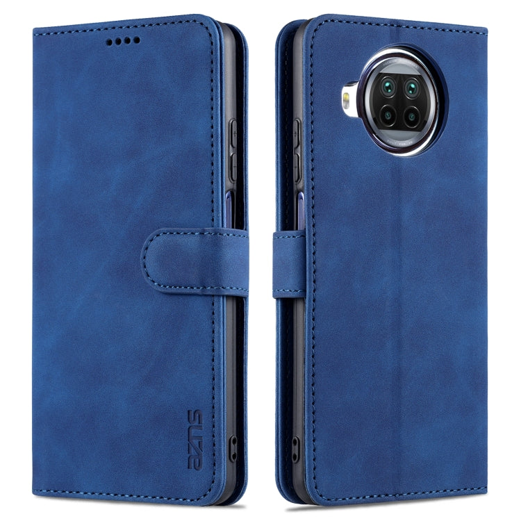 AZNS Skin Feel Calf Texture Horizontal Flip Leather Case with Card Slots & Holder & Wallet, For Xiaomi Redmi Note 9 Pro 5G, For Xiaomi Mi 10T Lite 5G, For Xiaomi Redmi Note 10 Pro 5G, For Xiaomi Poco X3 GT