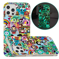 Luminous TPU Pattern Soft Protective Case, For iPhone 13 mini, For iPhone 13, For iPhone 13 Pro