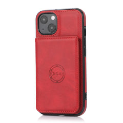 Magnetische Kartentasche mit Kalbstextur, stoßfeste PU-Hülle mit Halter und Kartenfach, für iPhone 13 mini, für iPhone 13, für iPhone 13 Pro, für iPhone 13 Pro Max