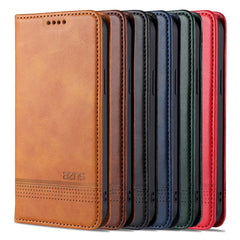 AZNS Magnetic Calf Texture Horizontal Flip Leather Case with Card Slots & Holder & Wallet, For iPhone 13 mini, For iPhone 13, For iPhone 13 Pro, For iPhone 13 Pro Max