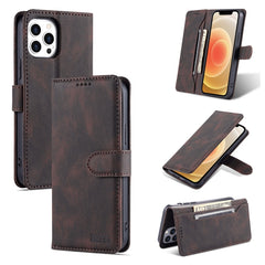 AZNS Dream Second Generation Skin Feel PU+TPU Horizontal Flip Leather Case with Holder & Card Slots & Wallet, For iPhone 13 mini, For iPhone 13, For iPhone 13 Pro, For iPhone 13 Pro Max