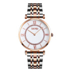Rose Gold Silver White Men