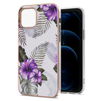 For iPhone 13 Pro / Purple Flower
