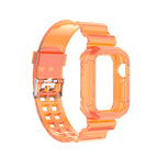7 45mm / 6 & SE & 5 & 4 44mm / 3 & 2 & 1 42mm / Transparent Orange