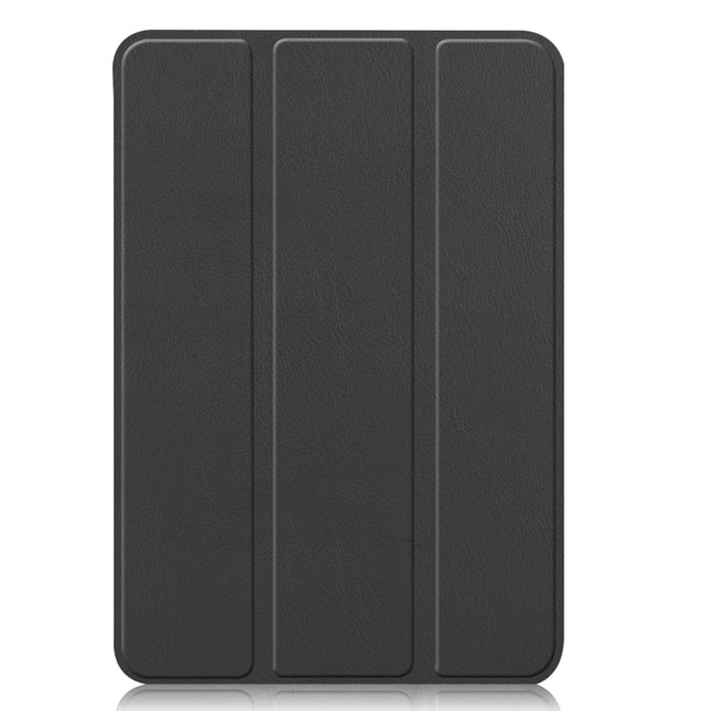 Funda de cuero inteligente para tableta con tres pliegues y textura Custer, para iPad mini 6 / mini 2024, para iPad mini 6