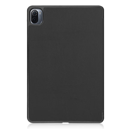 Custer Texture Horizontal Flip Leather Case with Three-folding Holder & Sleep / Wake-up Function, For Xiaomi Pad 5
