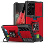 For Samsung Galaxy S21 Ultra 5G / Red