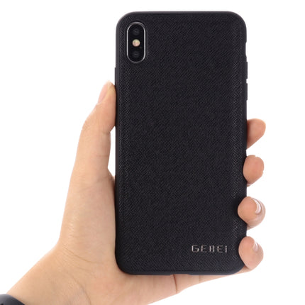 GEBEI Full-coverage Shockproof Leather Protective Case, For iPhone 11, For iPhone 11 Pro, For iPhone 11 Pro Max