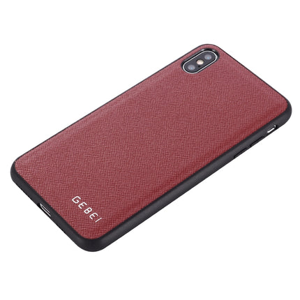 GEBEI Full-coverage Shockproof Leather Protective Case, For iPhone 11, For iPhone 11 Pro, For iPhone 11 Pro Max