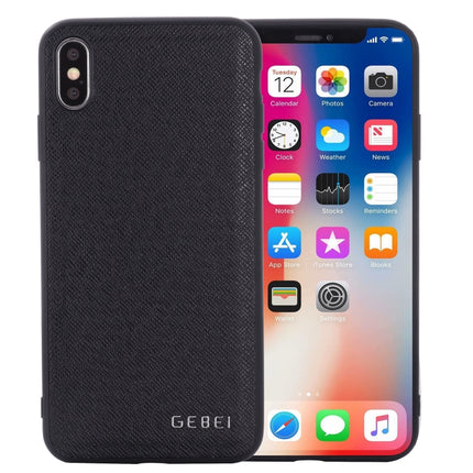 GEBEI Full-coverage Shockproof Leather Protective Case, For iPhone 11, For iPhone 11 Pro, For iPhone 11 Pro Max