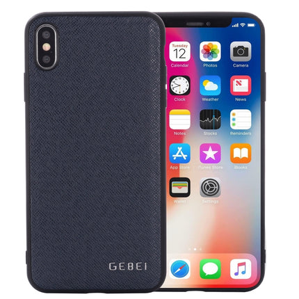 GEBEI Full-coverage Shockproof Leather Protective Case, For iPhone 11, For iPhone 11 Pro, For iPhone 11 Pro Max