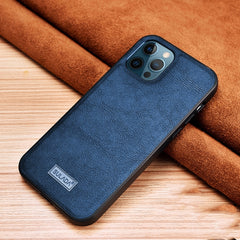 SULADA Shockproof TPU + Handmade Leather Protective Case, For iPhone 13 mini, For iPhone 13, For iPhone 13 Pro, For iPhone 13 Pro Max