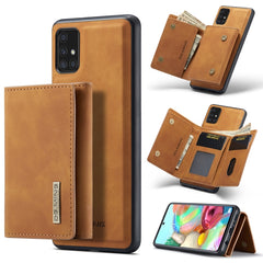 DG.MING M1 Series 3-Fold Multi Card Wallet  Back Cover Shockproof Case with Holder Function, For Samsung Galaxy A71, For Samsung Galaxy A51, For Samsung Galaxy S20