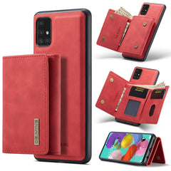 DG.MING M1 Series 3-Fold Multi Card Wallet  Back Cover Shockproof Case with Holder Function, For Samsung Galaxy A71, For Samsung Galaxy A51, For Samsung Galaxy S20