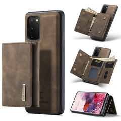 DG.MING M1 Series 3-Fold Multi Card Wallet  Back Cover Shockproof Case with Holder Function, For Samsung Galaxy A71, For Samsung Galaxy A51, For Samsung Galaxy S20