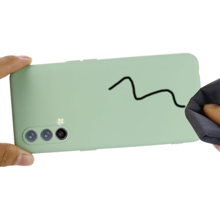 Pure Color Liquid Silicone Shockproof Full Coverage Case, For OnePlus Nord CE 5G