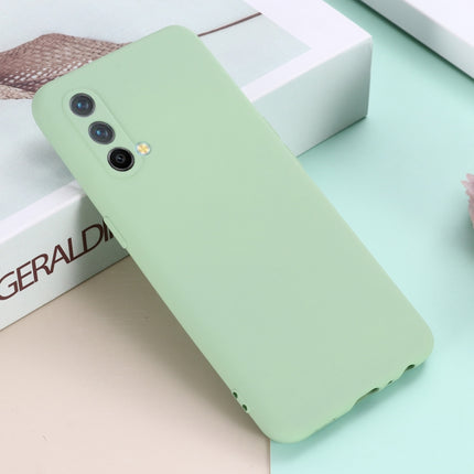 Pure Color Liquid Silicone Shockproof Full Coverage Case, For OnePlus Nord CE 5G