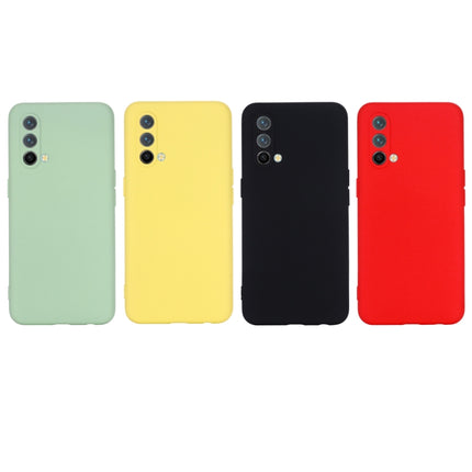 Pure Color Liquid Silicone Shockproof Full Coverage Case, For OnePlus Nord CE 5G