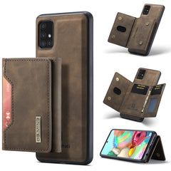 DG.MING M2 Series 3-Fold Multi Card Bag Back Cover Shockproof Case with Wallet & Holder Function, For Samsung Galaxy A71, For Samsung Galaxy A51, For Samsung Galaxy S20