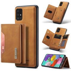 DG.MING M2 Series 3-Fold Multi Card Bag Back Cover Shockproof Case with Wallet & Holder Function, For Samsung Galaxy A71, For Samsung Galaxy A51, For Samsung Galaxy S20