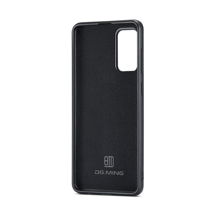 DG.MING M2 Series 3-Fold Multi Card Bag Back Cover Shockproof Case with Wallet & Holder Function, For Samsung Galaxy S20