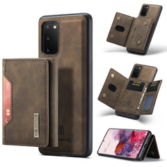 DG.MING M2 Series 3-Fold Multi Card Bag Back Cover Shockproof Case with Wallet & Holder Function, For Samsung Galaxy A71, For Samsung Galaxy A51, For Samsung Galaxy S20