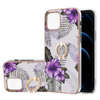 For iPhone 13 / Purple Flower
