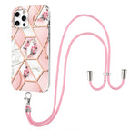 For iPhone 12 / 12 Pro / Pink Flower