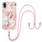 Para iPhone XS / X / Flor rosa