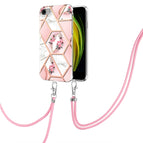 For iPhone SE 2022 / SE 2020 / 8 / 7 / Pink Flower