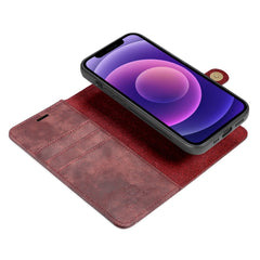 DG.MING Crazy Horse Texture Flip Detachable Magnetic Leather Case with Holder & Card Slots & Wallet, For iPhone 13 mini, For iPhone 13, For iPhone 13 Pro, For iPhone 13 Pro Max