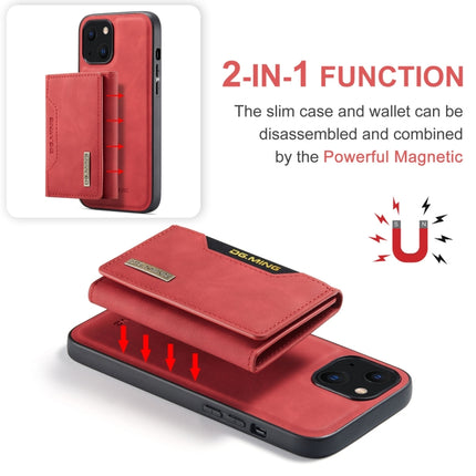 DG.MING M2-Serie 3-fach faltbare Kartentasche + magnetische stoßfeste Hülle mit Brieftaschen- und Halterungsfunktion, für iPhone 13 mini, für iPhone 13, für iPhone 13 Pro, für iPhone 13 Pro Max
