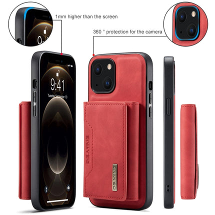 DG.MING M2-Serie 3-fach faltbare Kartentasche + magnetische stoßfeste Hülle mit Brieftaschen- und Halterungsfunktion, für iPhone 13 mini, für iPhone 13, für iPhone 13 Pro, für iPhone 13 Pro Max