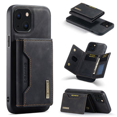 DG.MING M2 Series 3-Fold Card Bag + Magnetic Shockproof Case with Wallet & Holder Function, For iPhone 13 mini, For iPhone 13, For iPhone 13 Pro, For iPhone 13 Pro Max