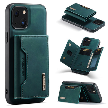 DG.MING M2-Serie 3-fach faltbare Kartentasche + magnetische stoßfeste Hülle mit Brieftaschen- und Halterungsfunktion, für iPhone 13 mini, für iPhone 13, für iPhone 13 Pro, für iPhone 13 Pro Max