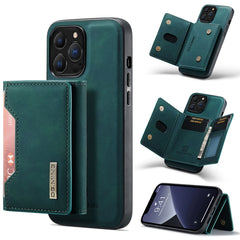 DG.MING M2 Series 3-Fold Card Bag + Magnetic Shockproof Case with Wallet & Holder Function, For iPhone 13 mini, For iPhone 13, For iPhone 13 Pro, For iPhone 13 Pro Max