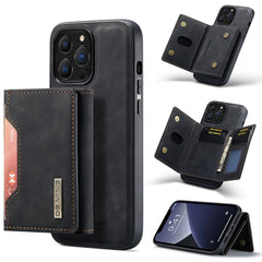 DG.MING M2 Series 3-Fold Card Bag + Magnetic Shockproof Case with Wallet & Holder Function, For iPhone 13 mini, For iPhone 13, For iPhone 13 Pro, For iPhone 13 Pro Max