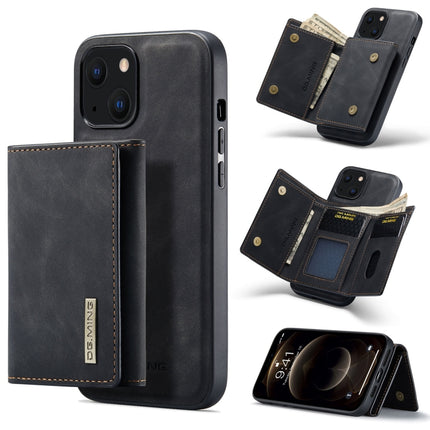 DG.MING M1-Serie 3-fach gefaltete Multi-Karten-Geldbörse + magnetische stoßfeste Hülle mit Halterungsfunktion, für iPhone 13 Mini, für iPhone 13, für iPhone 13 Pro, für iPhone 13 Pro Max