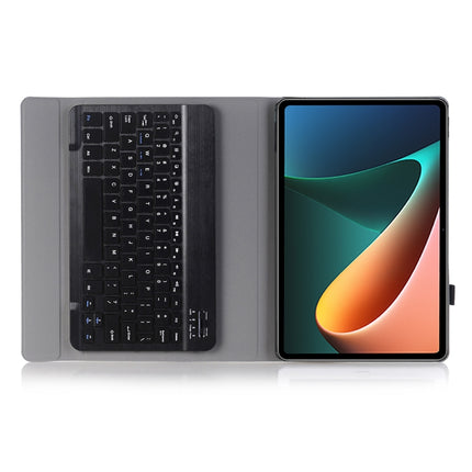 AN05 Ultra-thin Detachable Lambskin Texture TPU Bluetooth Keyboard Leather Case with Holder For Xiaomi Pad 5 / 5 Pro, A0N5