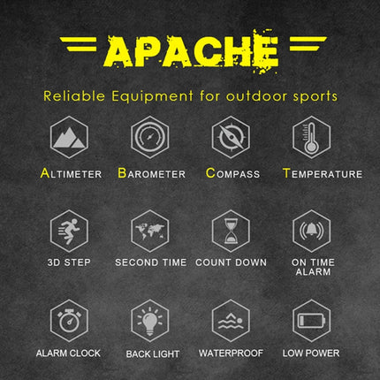 NORTH EDGE Multi-function Waterproof Outdoor Sports Electronic Smart Watch, Support Humidity Measurement / Weather Forecast / Speed Measurement