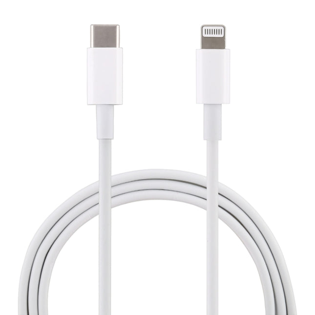 Cable de carga rápida USB-C/Tipo-C a PD de 8 pines, 12 W, 5 V/2 A, longitud del cable: 1 m, 12 W, 5 V/2 A