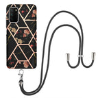 For Xiaomi Poco M3 / Redmi Note 9 4G / Black Flower