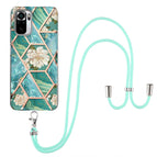 For Xiaomi Redmi Note 10 / Blue Flower